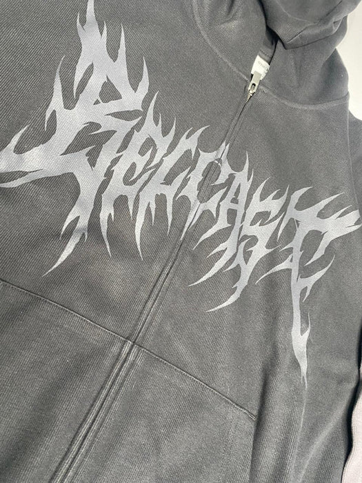 Gymshark x Carlos Belcast Zip Up Hoodie - GS Black