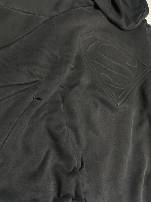 5094 - SUPERMAN SHIELD HOODIES - WASH BLACK