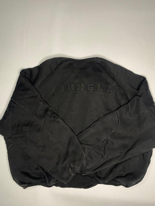 5094 - SUPERMAN SHIELD HOODIES - WASH BLACK