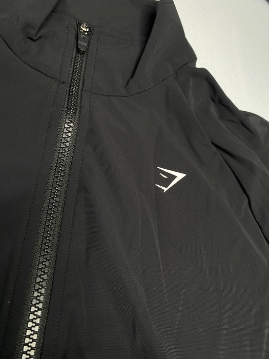 Gymshark Contrast Track Top - Black