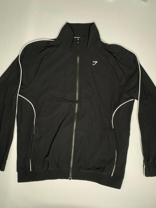 Gymshark Contrast Track Top - Black