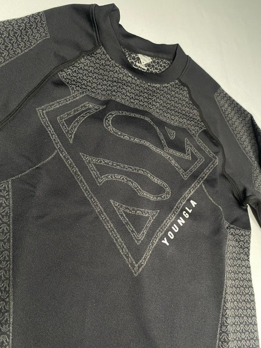 8066 - Superman Compression Longsleeves Black