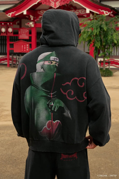 5083 - Naruto Stud Artwork Hoodies - Kakuzu