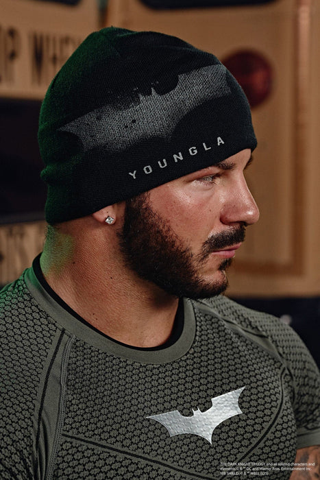 9062 - BATMAN BEANIES - BLACK