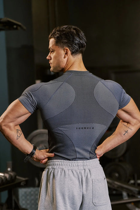 4339 FORME COMPRESSION TEES GREY