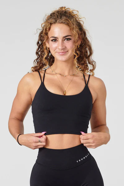 W310 PROGRESS SPORTS BRA BLACK