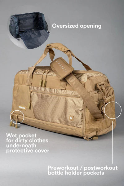 740 ELITE DUFFLE BAGS TAN