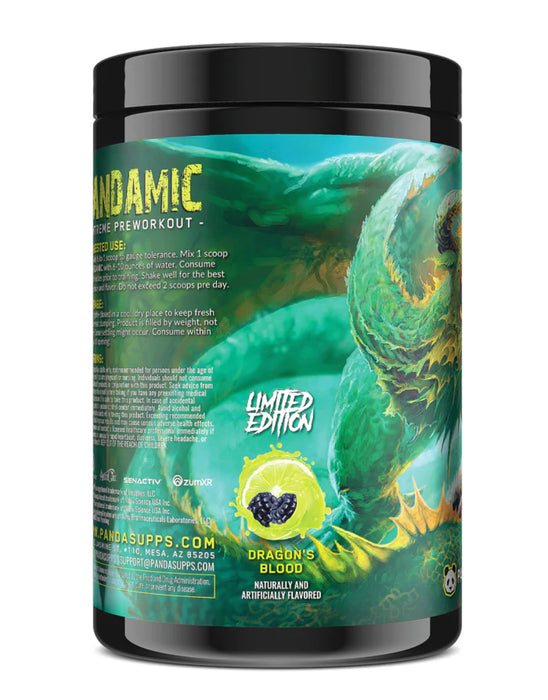 PANDAMIC PRE-WORKOUT DRAGON'S BLOOD (Limited Edition)