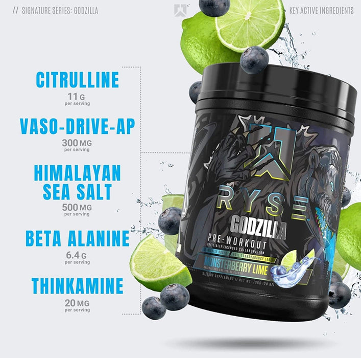 GODZILLA PRE-WORKOUT (MonsterBerry Lime)