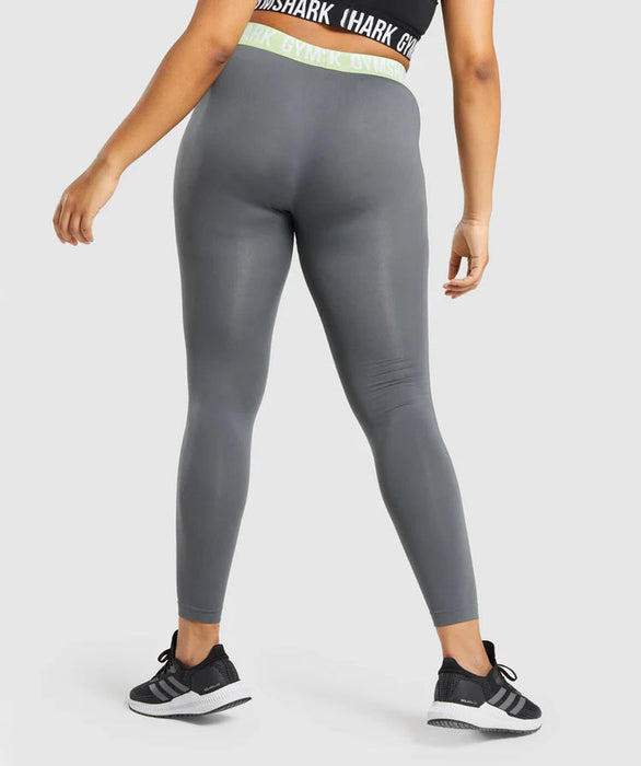 Gymshark Fit Seamless Leggins - Charcoal