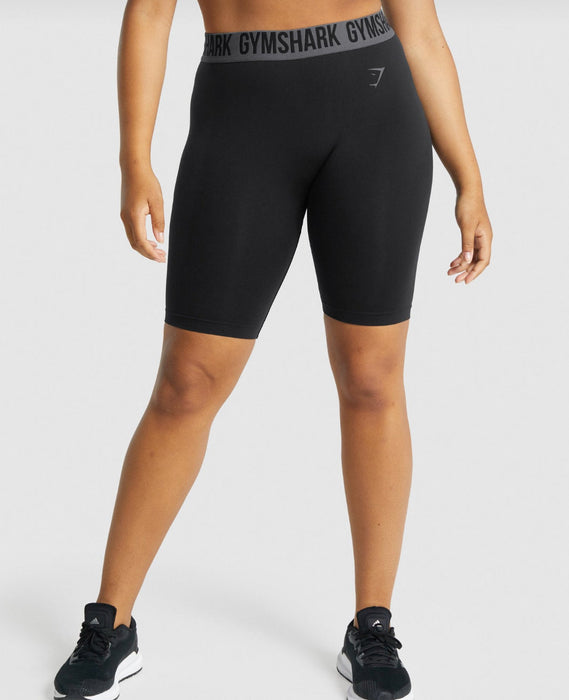 Gymshark Short de ciclismo sin costuras Fit - Negro