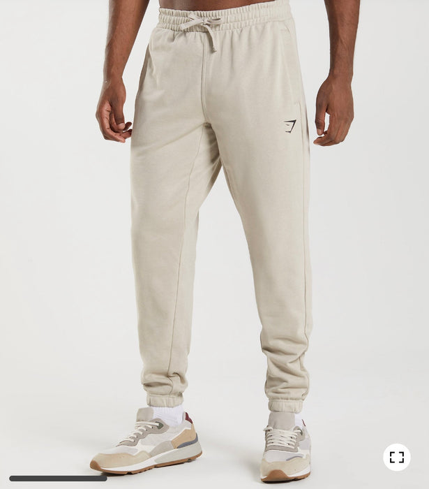 ESSENTIAL OVERSIZED JOGGERS  Pebble Grey