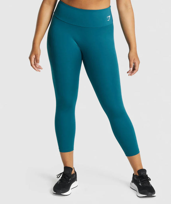 Gymshark Training 7/8 Leggins - Teal