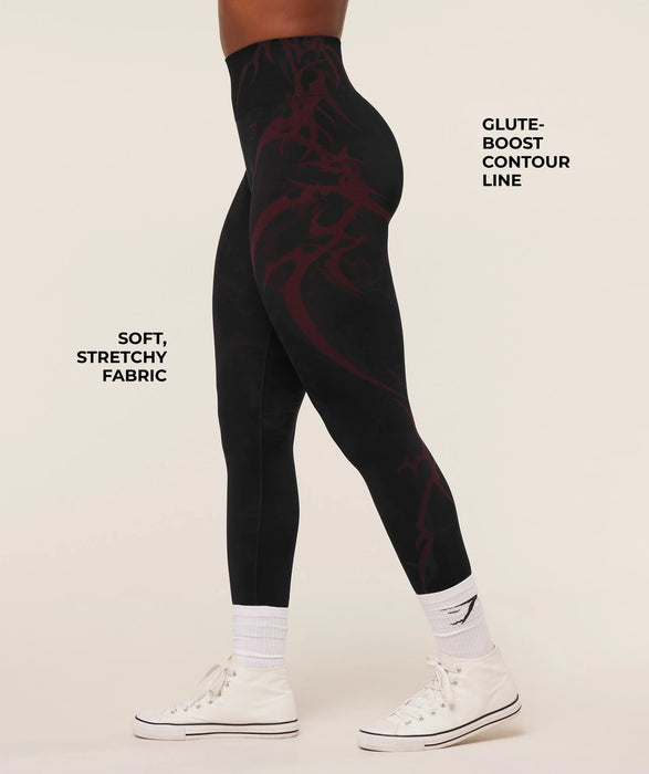 Storm Seamless Leggings Black