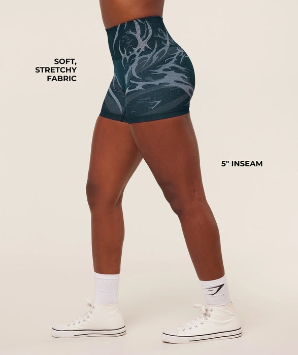 Storm Seamless Shorts Blue