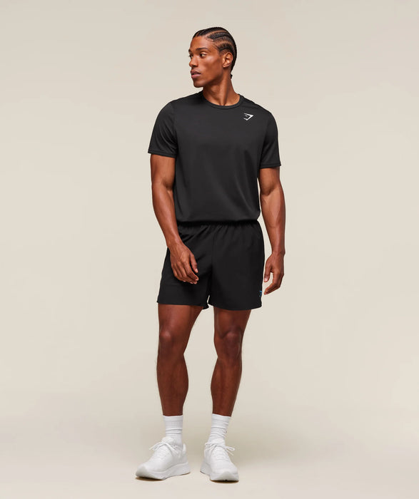 Fit Repeat 6" Shorts - Black