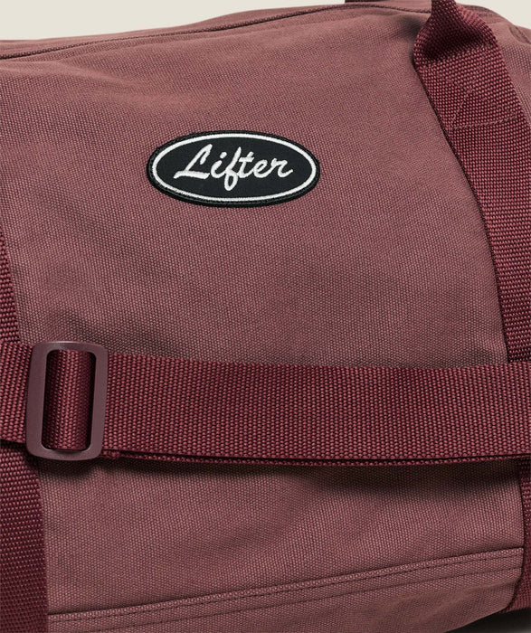 Strength Dept Canvas Duffle Bag - Burgundy Brown