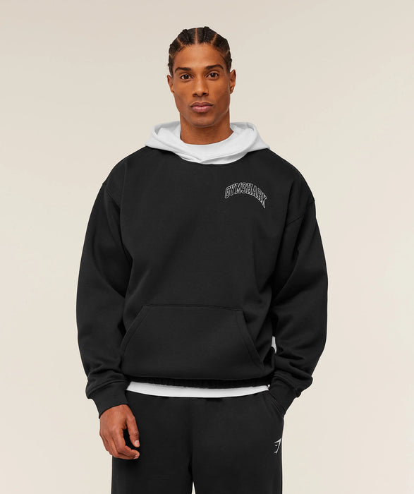 Collegiate Tech Hoodie - Black