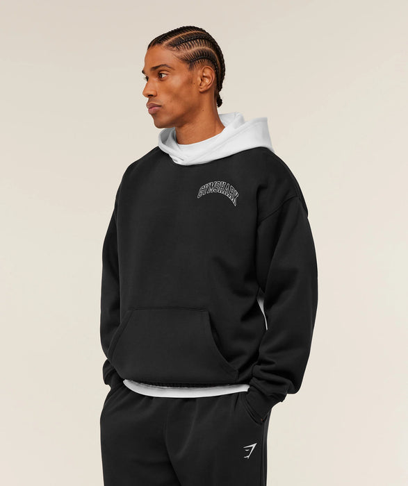 Collegiate Tech Hoodie - Black