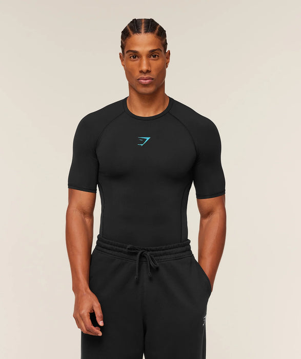 Element Baselayer T-Shirt Black/Brand blue