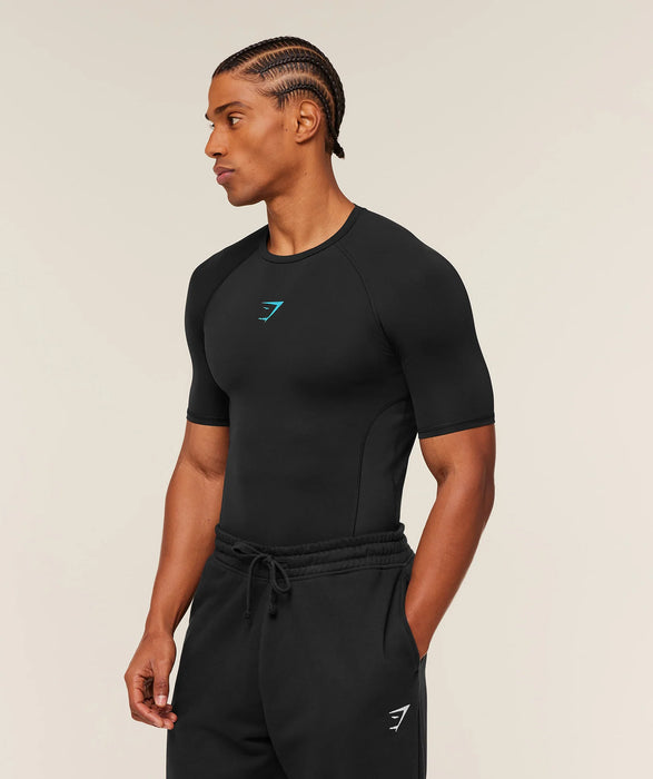 Element Baselayer T-Shirt Black/Brand blue