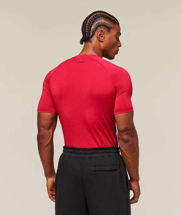 Element Baselayer T-Shirt - Carmine Red/Black