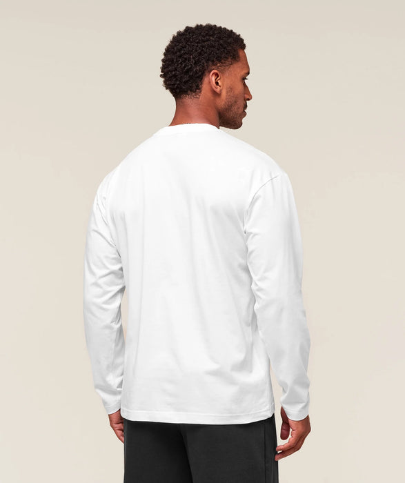 Essential Oversized Long Sleeve T-Shirt - White