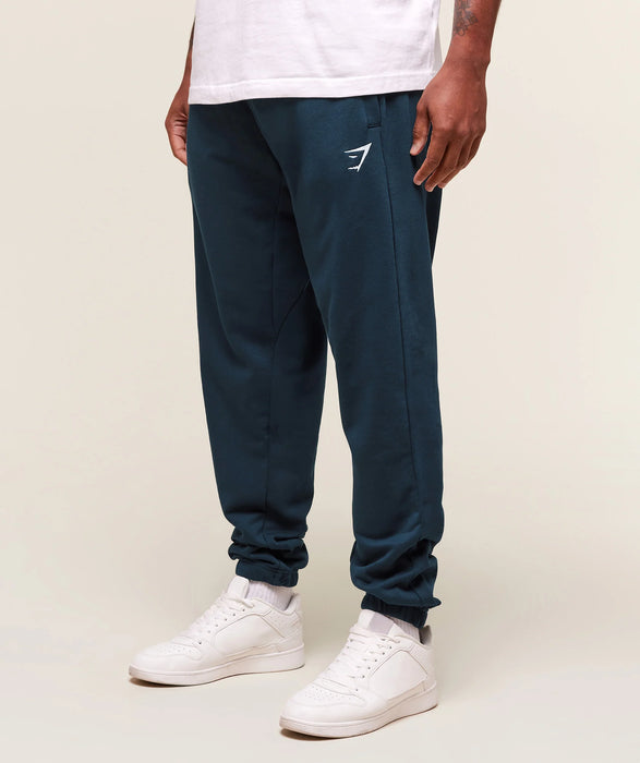 Essential Oversized Joggers - Navy