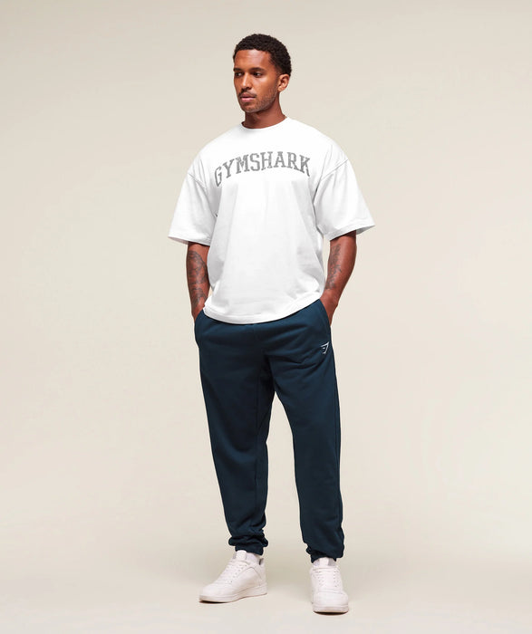 Essential Oversized Joggers - Navy