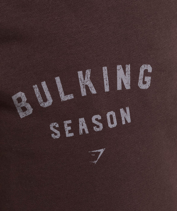 Bulking Season Brushed Joggers - Heritage Brown