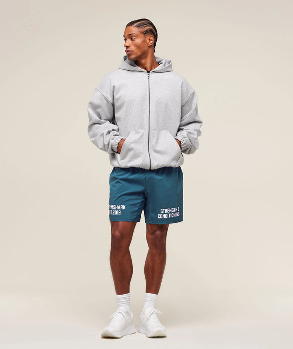 S&C Graphic 7" Shorts - Success Blue