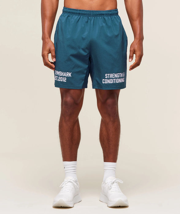 S&C Graphic 7" Shorts - Success Blue