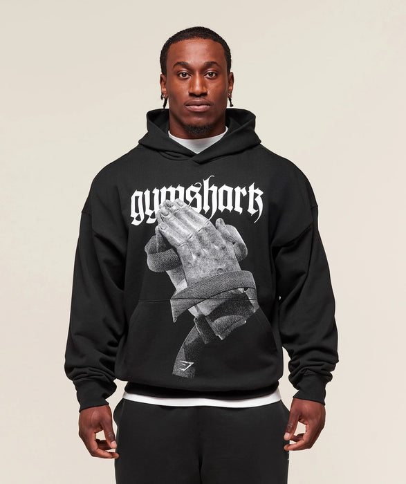 Prayer Hands Hoodie - Black