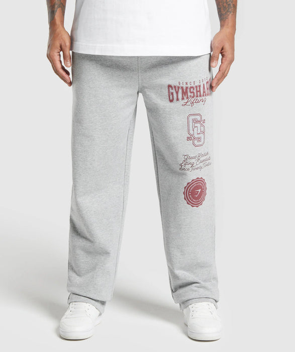 Lifting Essentials Straight Leg Pant - Light Grey Core Marl
