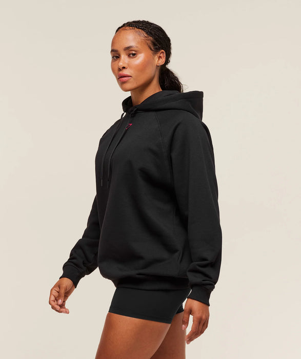 STRENGTH DEPARTMENT OVERSIZED HOODIE - BLACK