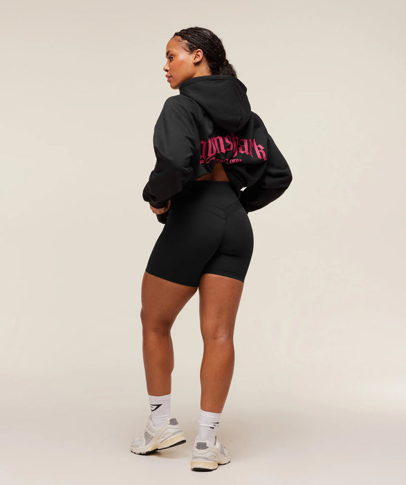 STRENGTH DEPARTMENT OVERSIZED HOODIE - BLACK