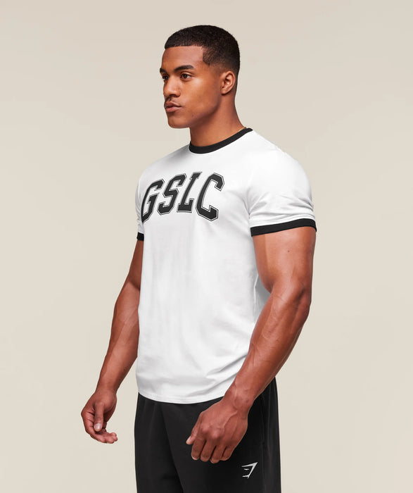 GSLC Ringer T-Shirt - White