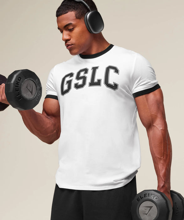 GSLC Ringer T-Shirt - White