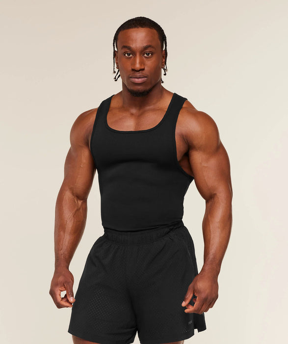 Gymshark x CBUM Ribbed Tank - Black