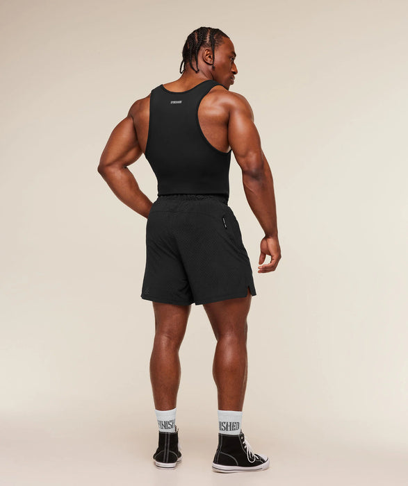 Gymshark x CBUM Ribbed Tank - Black