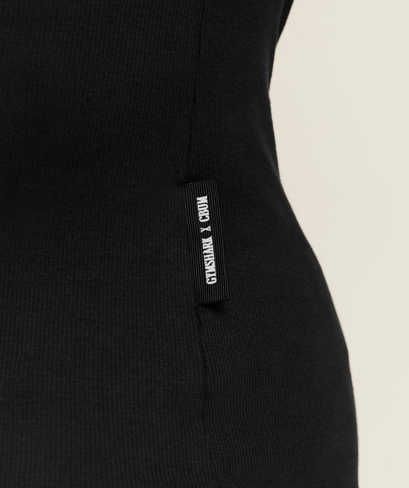 Gymshark x CBUM Ribbed Tank - Black