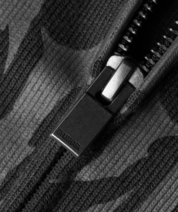 Gymshark x Carlos Belcast Zip Up Hoodie - GS Black