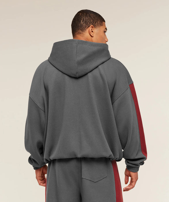 Gymshark x Carlos Belcast Zip Up Hoodie - Onyx Grey