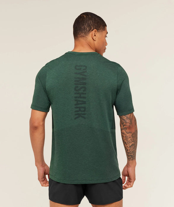 Lightweight Seamless T-Shirt - GS Victory Green/ Marl