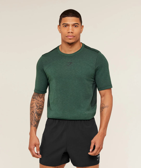 Lightweight Seamless T-Shirt - GS Victory Green/ Marl