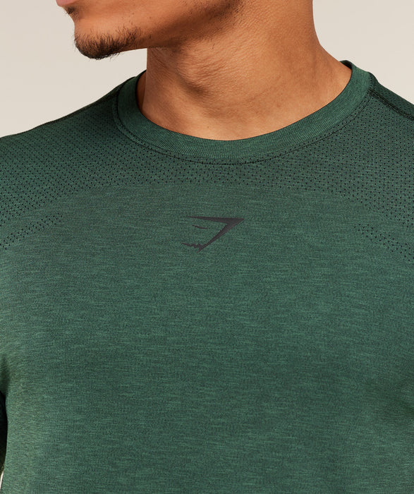 Lightweight Seamless T-Shirt - GS Victory Green/ Marl