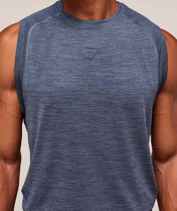 Versatile Seamless Tank - Iron Blue/Navy