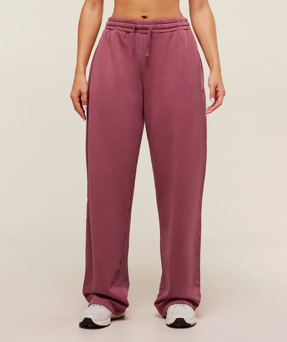 Power Washed Joggers - Reset Pink/Acid Wash Small Ball