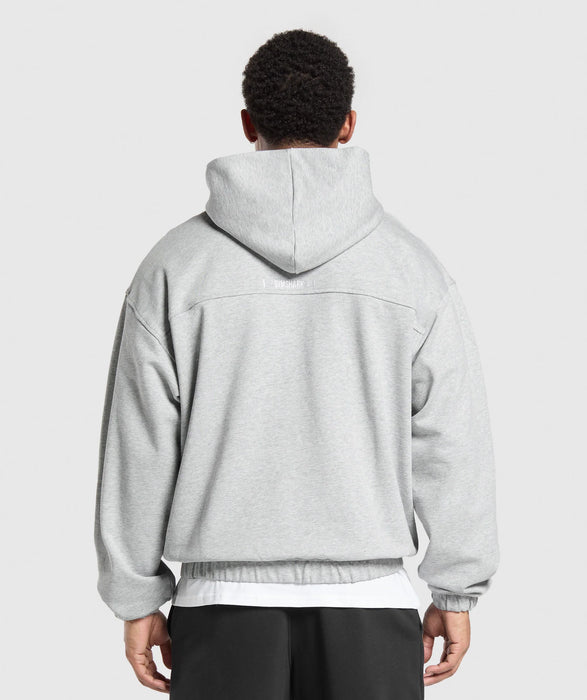 Rest Day Essentials Hoodie - Light Grey Core Marl