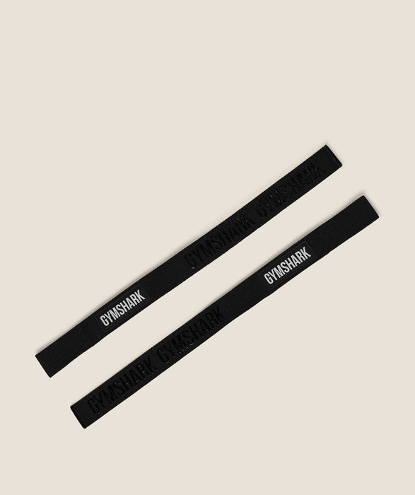 SILICONE LIFTING STRAPS BLACK
